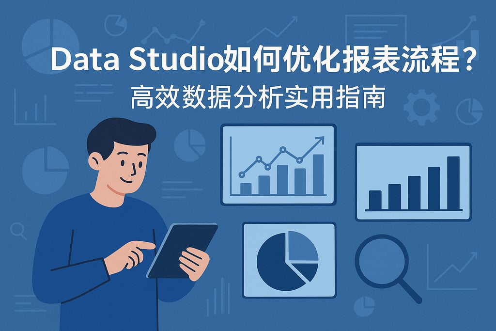 Data Studio如何优化报表流程？高效数据分析实用指南